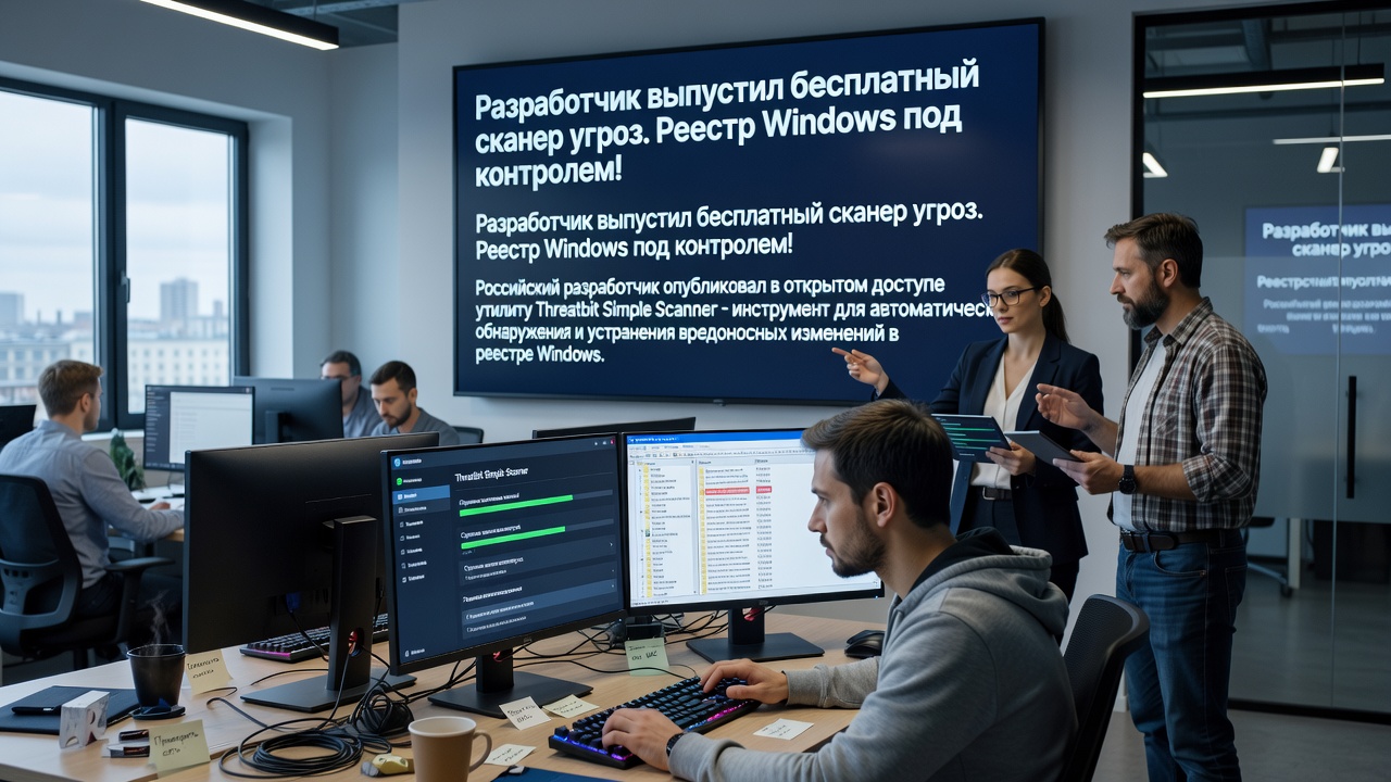 Разработчик выпустил бесплатный сканер угроз. Реестр Windows под контролем!