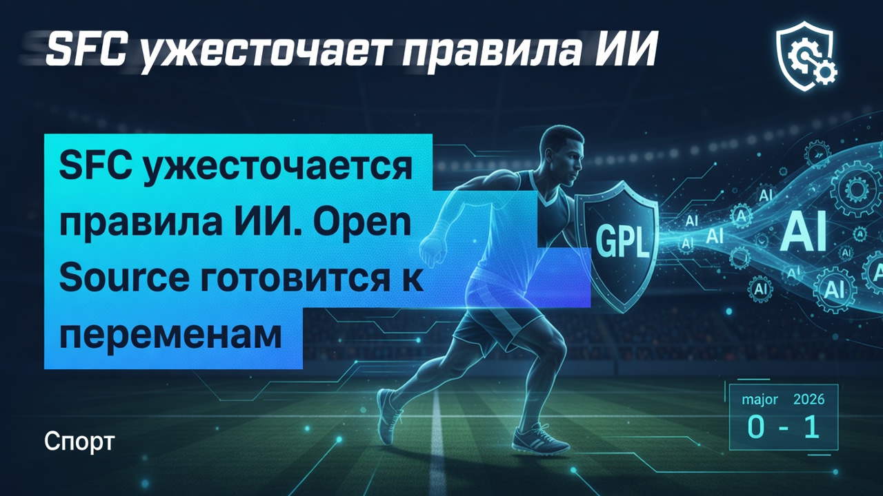 SFC ужесточает правила ИИ. Open Source готовится к переменам