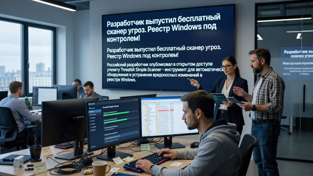 Разработчик выпустил бесплатный сканер угроз. Реестр Windows под контролем!
