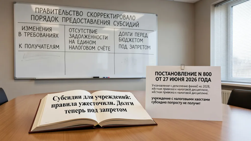 Субсидии для учреждений: правила ужесточили. Долги теперь под запретом