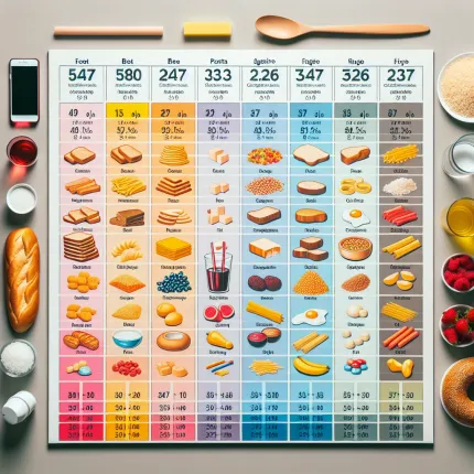 Быстрые углеводы: Таблица и их влияние на организм